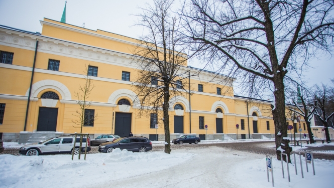 Latvijas Nacionālā mākslas muzeja izstāžu zāle “Arsenāls”.