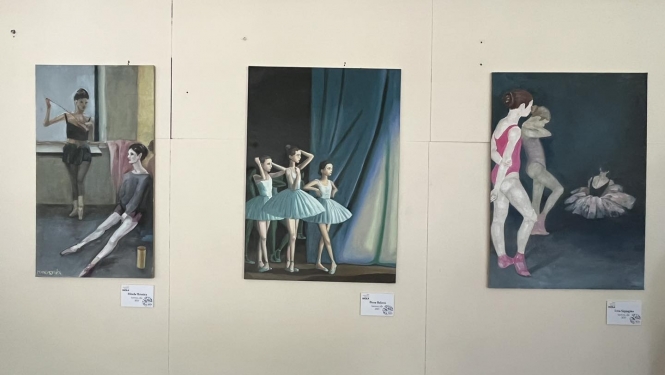 Jaņa Rozentāla Mākslas skolas studentu darbu izstāde “Baleta skolai 90”