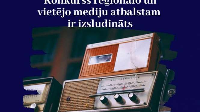 Izsludināts konkurss reģionālo mediju atbalstam