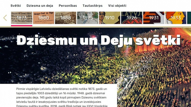 Nacionālajā digitālajā bibliotēkā tapusi “Dziesmu svētku krātuve”