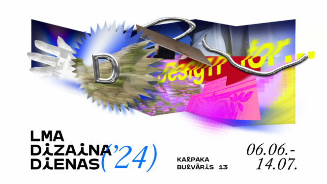 LMA Dizaina dienas 2024 - vizuālais materiāls