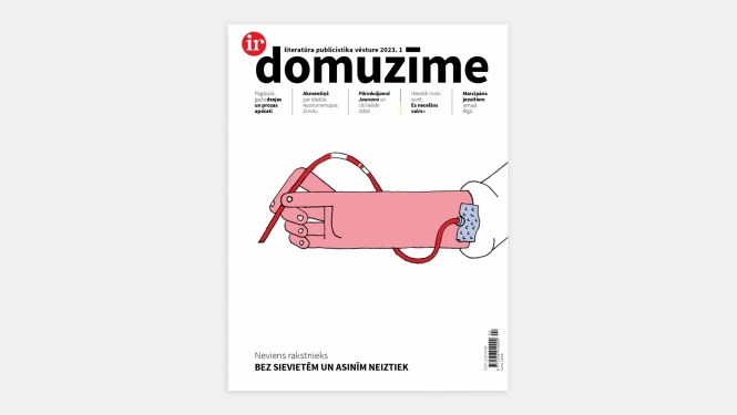 Žurnāla "Domuzīme" vāka foto