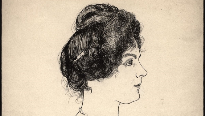 Janis Rozentāls “Ellijas Rozentāles portrets” ap 1906.g.