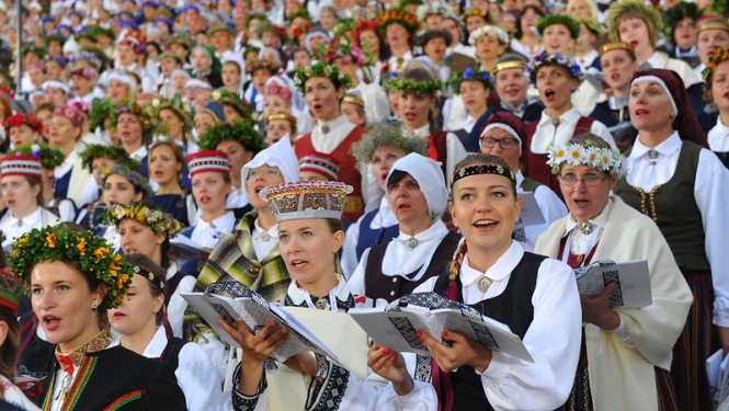 Dziesmu un Deju svētki, foto: LNKC arhīvs.