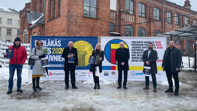 LMMDV Būvniecības Gada balvā par jaunbūvi Alejas ielā saņem 1. vietu nominācijā “Jauna sabiedriskā ēka”.