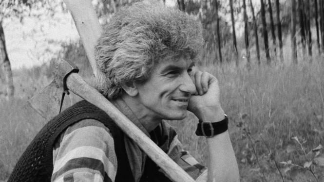 Dokumentālā filma "Imants Ziedonis. Portrets locījumos" (1979, režisore - Laima Žurgina, 20 min)