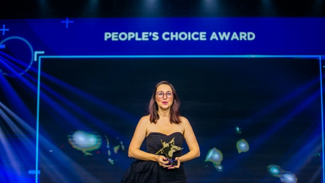 Aģentūras Luka vadītāja, producente Inese Lukaševska saņem BEA World (Best event award) apbalvojumu