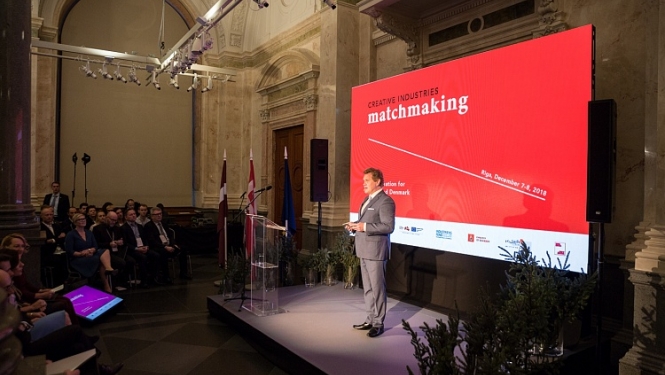 Radošo industriju foruma „Creative industries. Matchmaking” atklāšana