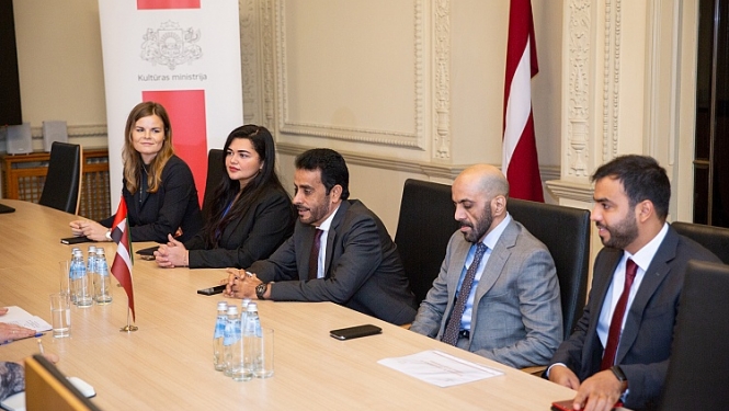 Tikšanās ar Muhameda Bin Rašida Tolerances balvas ģenerālsekretāru Ahmedu Halfānu Al Mansūrī
