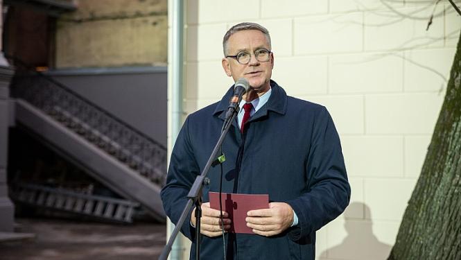 Atjaunotā KM pagalma nama svinīgā atklāšana