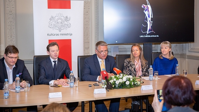 Lielās mūzikas balvas nominantu paziņošana