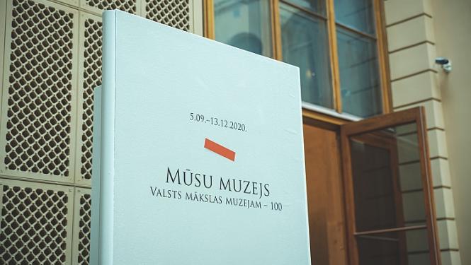Valsts mākslas muzeja simtgadei veltītās izstādes “Mūsu muzejs” atklāšana