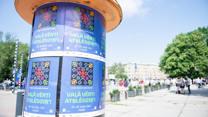 Kultūras ministre Agnese Lāce piedalās Latvijas mazākumtautību festivāla atklāšanā Liepājā