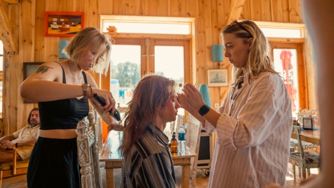 Aigara Graubas filmas “Jumprava. Lielais notikums” darba process