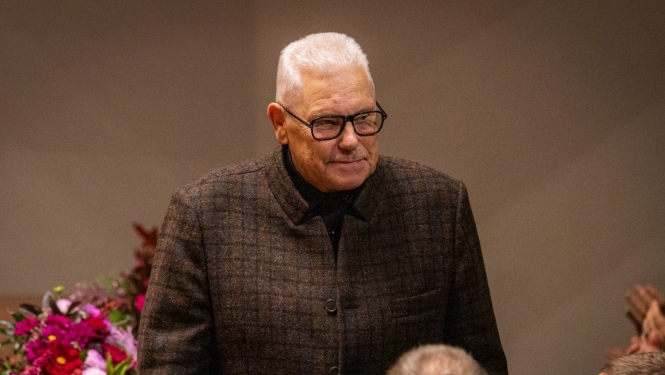 Komponists Juris Karlsons, foto: Jānis Vecbrālis