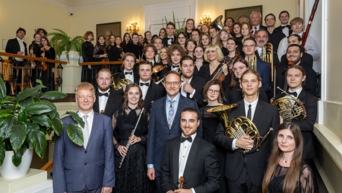 JVLMA simfoniskā orķestra sastāvs