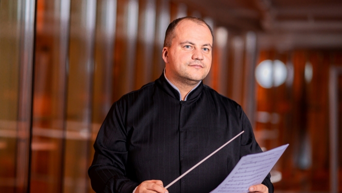 Diriģents Atvars Lakstīgala, foto: Jānis Vecbrālis