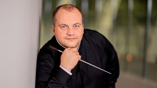 Diriģents Atvars Lakstīgala, foto: Jānis Vecbrālis