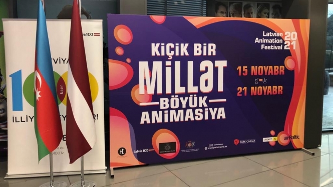Azerbaidžānā notiek Latvijas animācijas festivāls