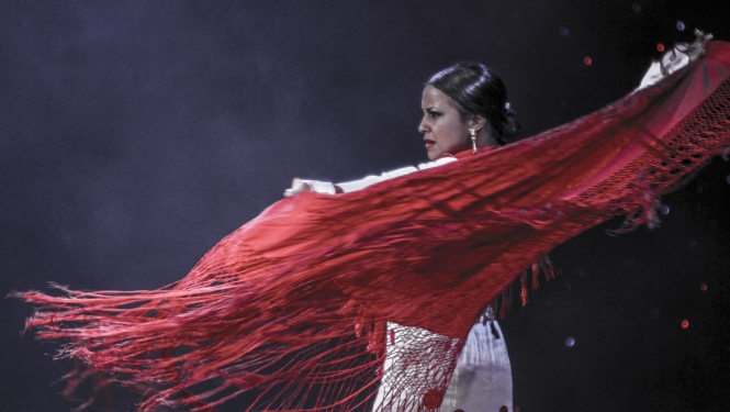 Flamenko māksliniece Letīcija Domingesa (Letizia Domínguez)