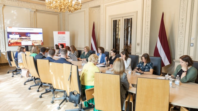 “Liepāja 2027” pārraudzības padomes pirmā sēde, foto: Oskars Artūrs Upenieks / Kultūras ministrija