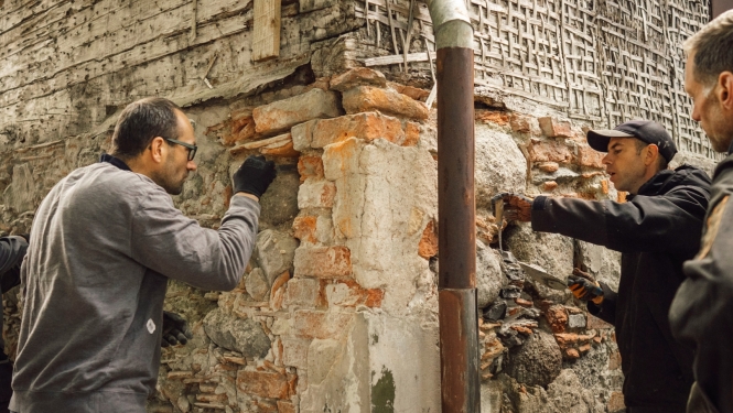 Liepājas Restaurācijas centra darba process