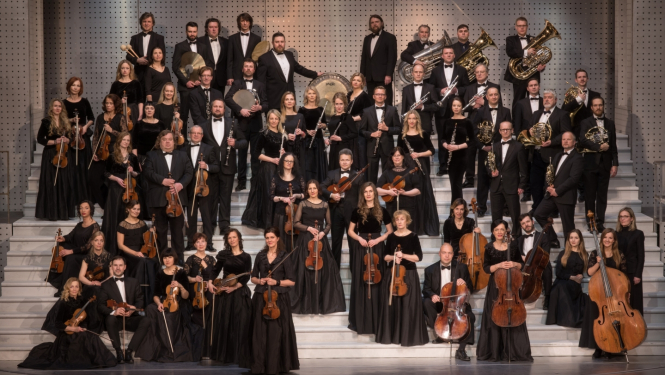 Latvijas Nacionālās operas simfoniskais orķestris, foto: Jānis Deinats.