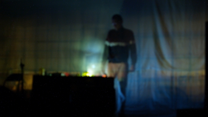 Marko Timlins. Koncerts un performance “SENSORĀ_SKAŅU_MAŠĪNA”, 2023.
