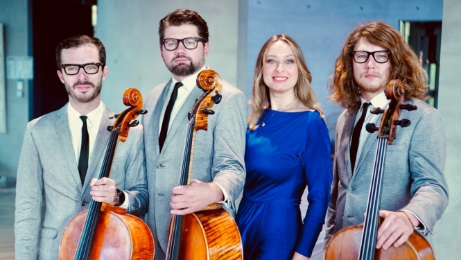 Čellu grupa “Melo-M” un dziedātāja Sonora Vaice