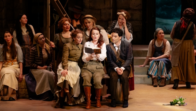 Operas pirmizrāde, foto: Agnese Zeltiņa