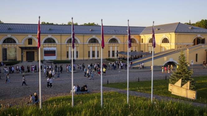 Muzeju nakts norises Rotko muzejā, Daugavpilī, foto: Didzis Grodzs