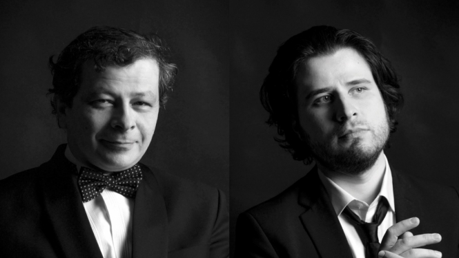 Pianisti, tēvs un dēls  - Sergejs un Andrejs Osokini