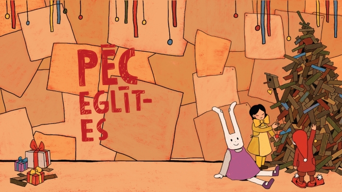 Ziemassvētku koncertizrādes “Pēc eglītes!” vizuālais materiāls