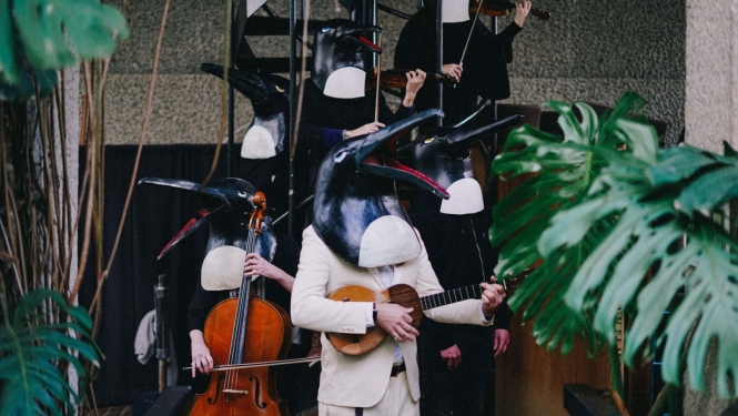 Britu muzikālā apvienība "Penguin Cafe"