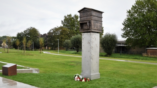 Zedelgem monument to the Latvian legionnaires