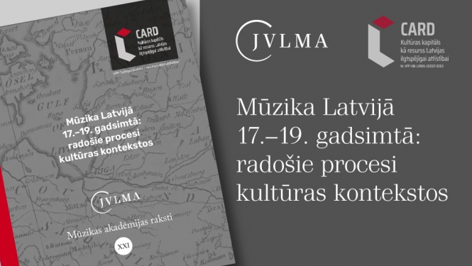 JVLMA muzikoloģijas žurnāla "Mūzikas akadēmijas raksti" XXI numurs