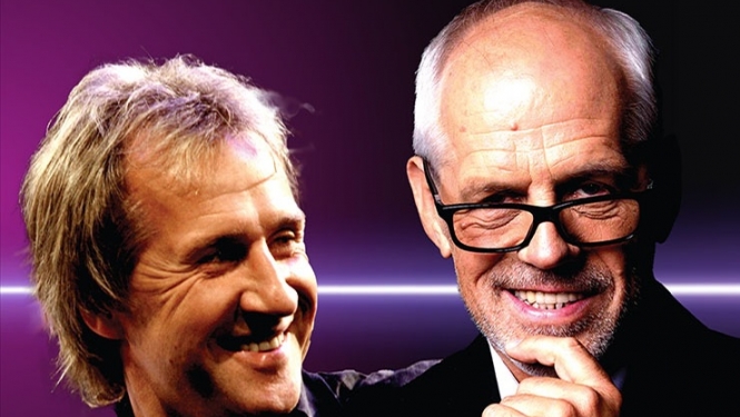 Uldis Marhilēvičs un Aivars Hermanis