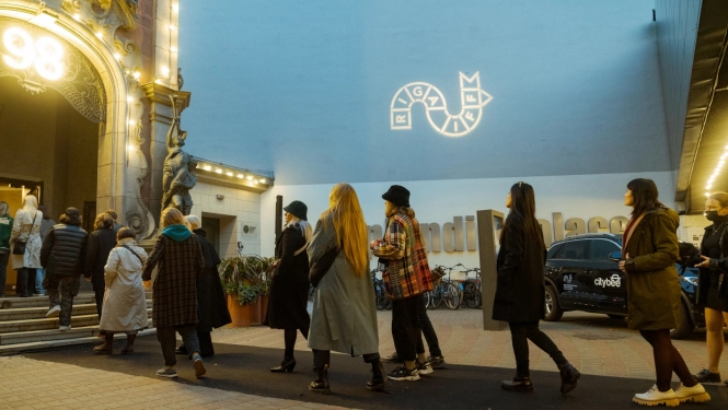 Rīgas Starptautiskā kino festivāla apmeklētāji, foto: Andrejs Strokins