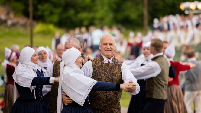 Senioru deju kolektīvs, foto: LNKC arhīvs