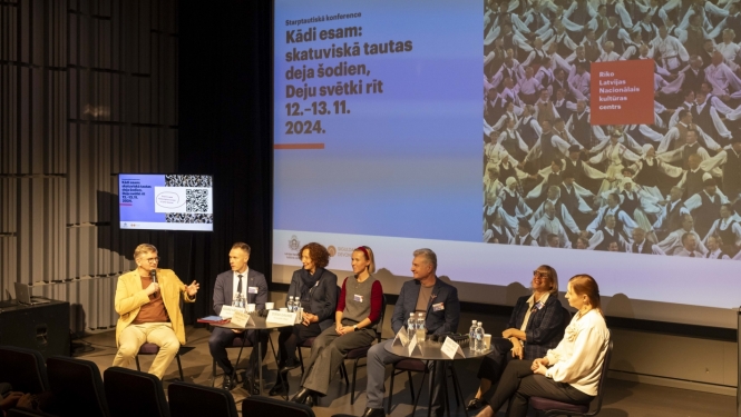 Starptautiskā konference “Kādi esam: skatuviskā tautas deja šodien, Deju svētki rīt”, foto: Didzis Grodzs