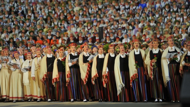 Dziesmu un Deju svētki, foto: LNKC arhīvs.