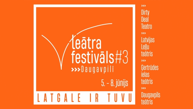Teātra festivāla plakāts