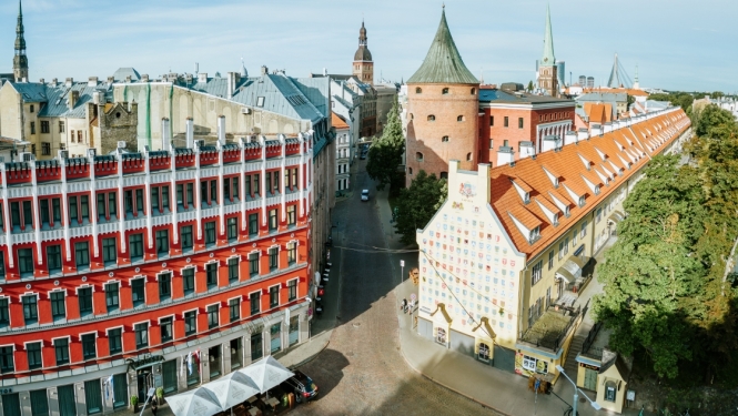 Vecrīgas ainava