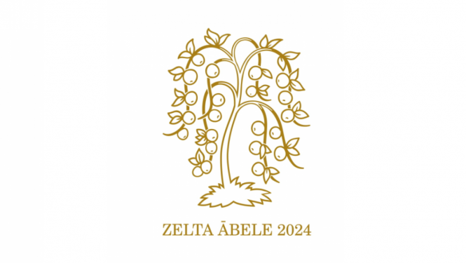 Zelta ābele 2024 logo