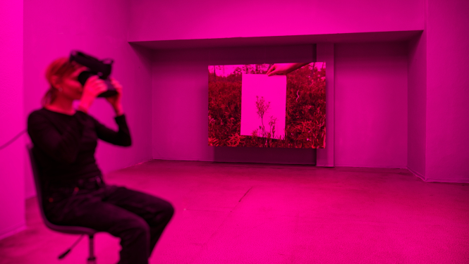 Daniels Hengsts. Ziedošā mīlestība, 2021. Verkleicas festivāls, Halle / Vācija. Foto: Falks Venzels (Falk Wenzel).