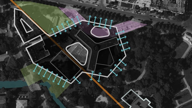 Baltijas arhitektūras skolas analizē Nacionālās akustiskās koncertzāles izvietojumu Elizabetes ielas 2 areālā