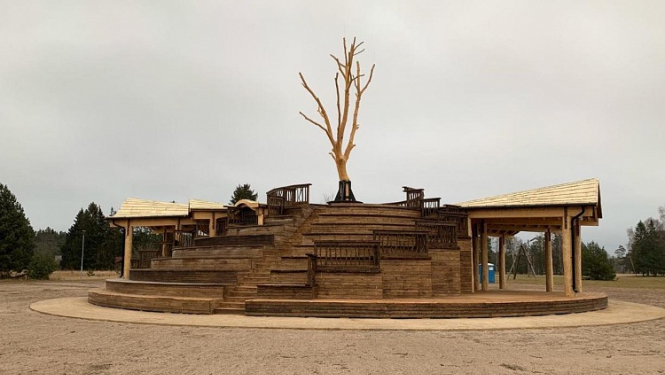 Pabeigti būvdarbi Jūrkalnes dabas un atpūtas parkā