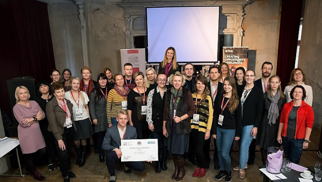 Integrācijas ideju laboratorijas galvenā balva - mobilās aplikācijas COoperly izstrādei