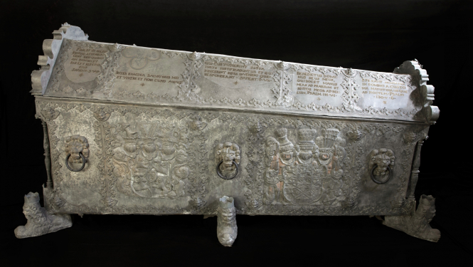 Restaurētais hercoga Frīdriha sarkofāgs