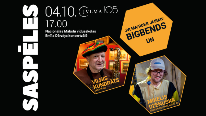 Koncerta “Saspēles” afiša
